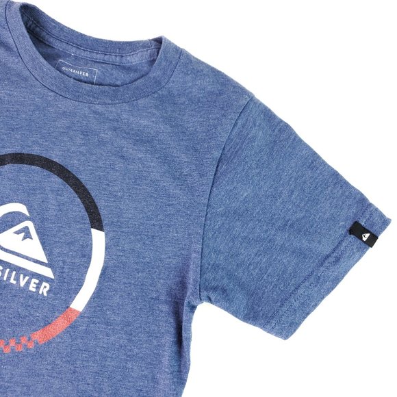 SOLD Quiksilver Boys Short Sleeve Graphic Tee T-Shirt - Picture 3 of 10
